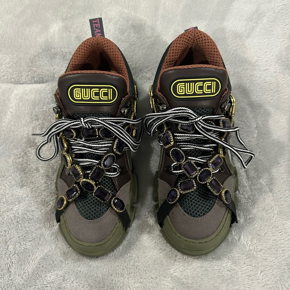 Gucci Flashtrek Leather Sneaker